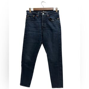 Levi's garment dyed black wedgie jeans size 27